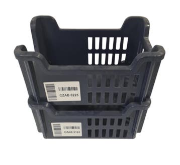 Magazijnbak, 300x200x160 mm, euronorm, blauw kunststof,, Doe-het-zelf en Verbouw, Overige Doe-het-zelf en Verbouw, Ophalen of Verzenden
