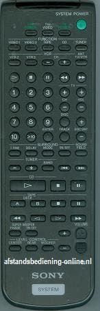 Afstandsbediening Sony rm-u575, Audio, Tv en Foto, Afstandsbedieningen, Origineel, Nieuw, Ophalen of Verzenden