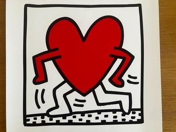 Keith Haring (after) - Untitled (Heart Arms)
