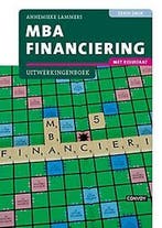9789463170994 MBA Financiering met resultaat Uitwerkingen..., Boeken, Verzenden, Zo goed als nieuw, Annemieke Lammers