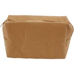 Portemonnee, afm 16,5x6,5x10 cm, lichtbruin, 1 stuk, Hobby en Vrije tijd, Stoffen en Lappen, Nieuw