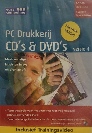 PC DRUKKERIJ CDs & DVDs versie 4 - Application Micro, Verzenden, Zo goed als nieuw, Application Micro