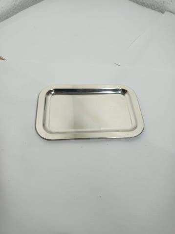 Dienblad - .925 zilver - zilveren dienblad, Antiek en Kunst