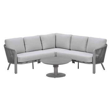 Garden Impressions Ryan hoek loungeset 4-delig - taupe, Verzenden, Nieuw