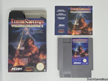 Nintendo NES - Wizards & Warriors II - Iron Sword - USA, Spelcomputers en Games, Verzenden, Gebruikt