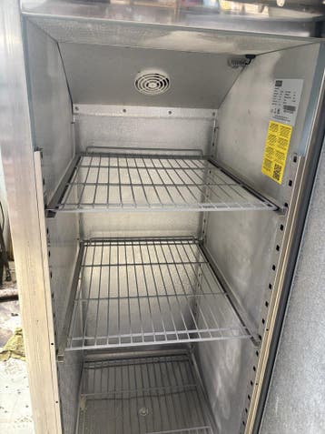 Professionele Polar G593 RVS Horeca Vrieskast – 600L (Op Wie, Ophalen of Verzenden, Gebruikt