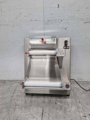 HCB RVS Deegroller Uitrolmachine Dubbele rollen 42 cm 230V, Ophalen of Verzenden, Nieuw in verpakking