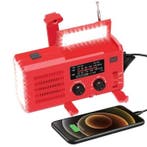 4000mAh Radio Powerbank op Zonne-energie met Dynamo -, Verzenden, Nieuw, WAYHOOM