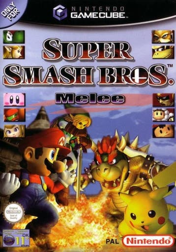 Super Smash Bros Melee (GameCube), Spelcomputers en Games, Games | Nintendo GameCube, Verzenden, Gebruikt