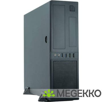 Chieftec Mesh CS-12B-300 Mini Tower Zwart 300W, Verzenden, Nieuw