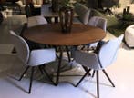 Eettafel Eclipse Mobitec, Rond, Zo goed als nieuw, Vijf personen of meer, Overige houtsoorten