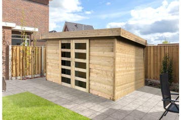 Tuinhuis Malmo 11,38 m2 3040x3920x2190 Gratis bezorging, Nieuw