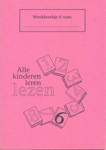 Alle Kinderen Leren Lezen werkboekje 6 (per stuk), Verzenden, Nieuw