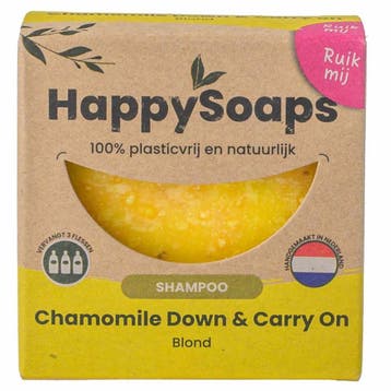HappySoaps – Shampoo Bar Chamomile Down & Carry On – 70 gr, Verzenden, Nieuw