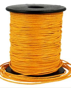 Waxkoord Rol (70 m) Oranje 1 mm, Nieuw
