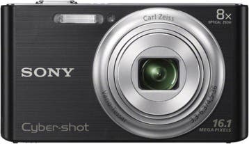 Sony DSC-W730 Digitale Compact Camera - Zwart (Nieuw), Verzenden, Nieuw