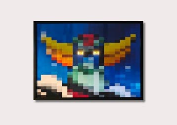Tom L. (1983) - #Goldorak 35mm | Analog Pixel Art