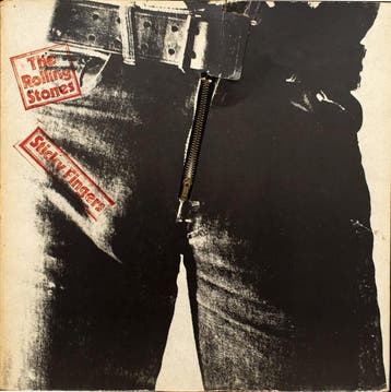 LP gebruikt - The Rolling Stones - Sticky Fingers (UK, 1971), Verzenden, Zo goed als nieuw, Overige formaten