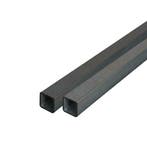 Onbehandelde koker  25x25x2 mm - op maat gezaagd, Doe-het-zelf en Verbouw, Steigers, Verzenden, Nieuw