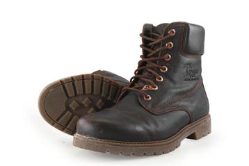 Panama Jack Veterboots in maat 43 Bruin, Kleding | Heren, Schoenen, Bruin, Verzenden, Boots, Zo goed als nieuw