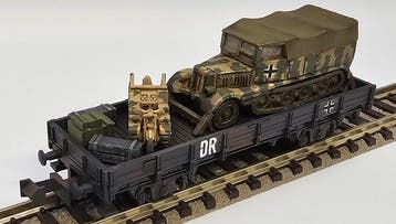 Minitrix N - Modeltrein goederenwagon (1) - Handgemaakt, Nieuw