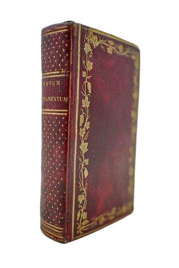 SN - Novum Testamentum domini nostri Jesu Chriti - 1820