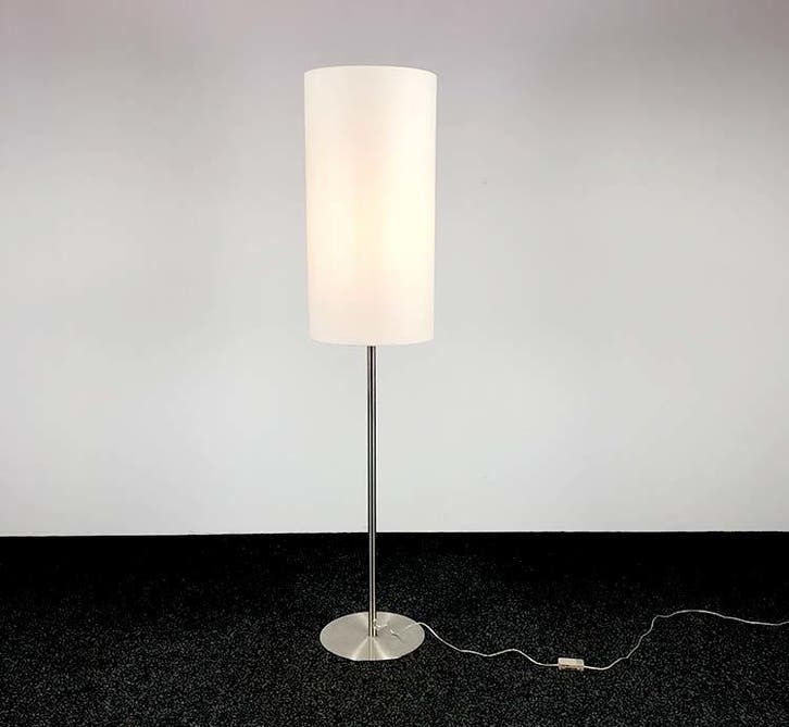 Boops Vloerlamp - Crème | 230 cm hoog, Huis en Inrichting, Lampen | Vloerlampen, Gebruikt, Ophalen of Verzenden
