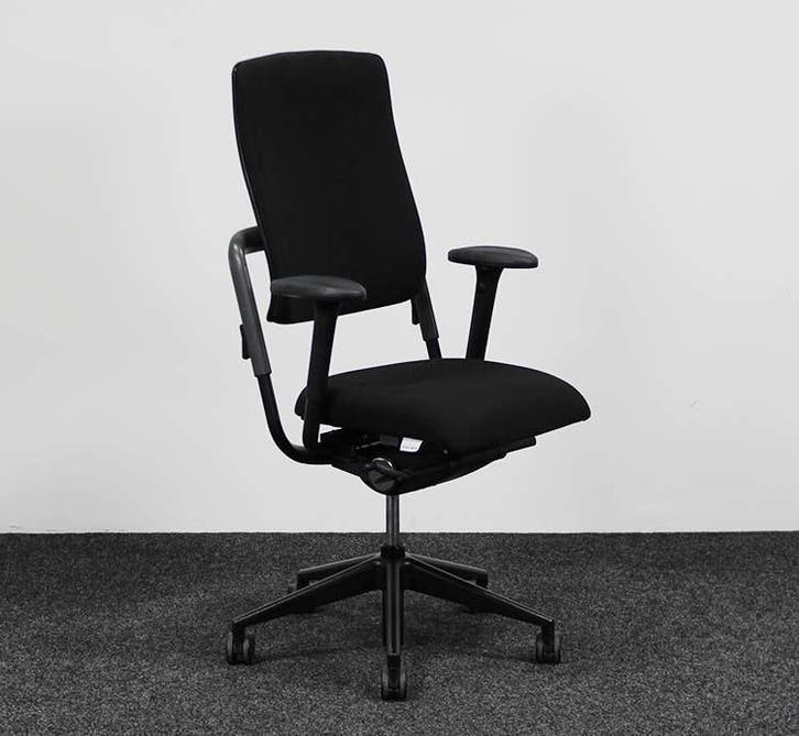 Refurbished Grahl Xenium Bureaustoel - Zwart, Huis en Inrichting, Bureaustoelen, Bureaustoel, Zwart, Ergonomisch, Ophalen of Verzenden