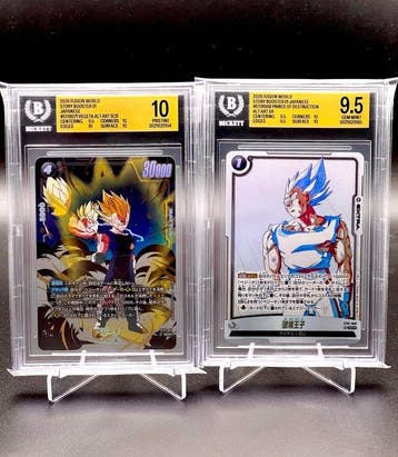 Bandai - 2 Graded card - Dragon Ball - Vegeta 2026 Fusion, Nieuw