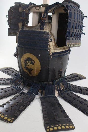 Harnas - Japan - E3-333 Tetsu Kurourushinuri Tatehagi Gomai, Antiek en Kunst