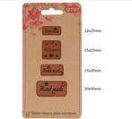 Opry Skai-leren labels Handmade, Verzenden, Nieuw