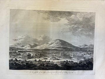 Italië - Campanië//Paestum; Thomas Major (1720–1799)//, Nieuw