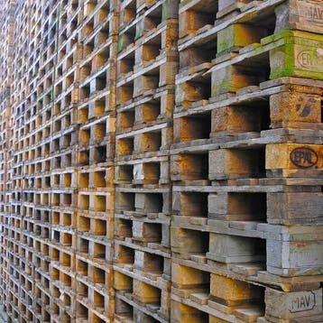 Gebruikte Houten pallets europallet partij aanbieding, Ophalen of Verzenden