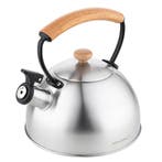 Florina Natura Line fluitketel geborsteld RVS zilver 2.3, Ophalen of Verzenden, Nieuw