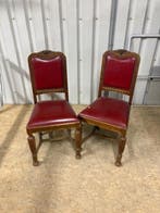 Gebruikte Set Kasteelstoelen Vintage/Café, Ophalen, Nieuw