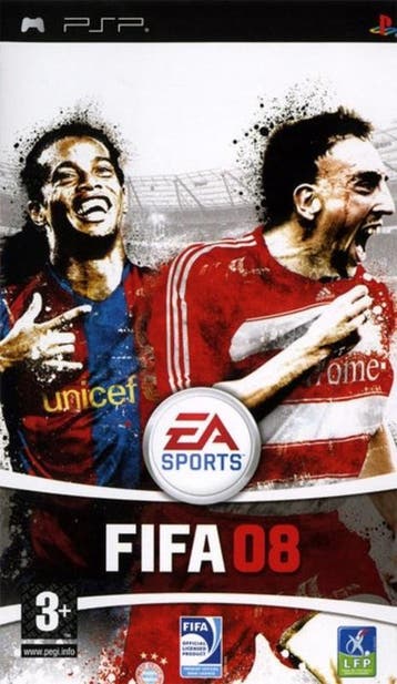 FIFA 08  (psp used game), Ophalen of Verzenden, Zo goed als nieuw