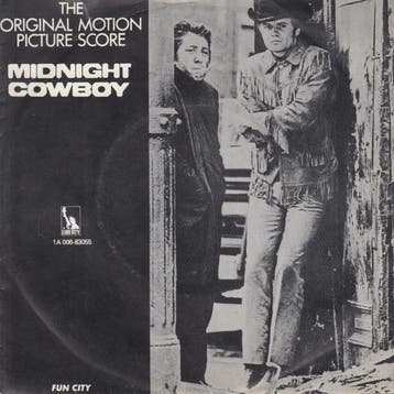 vinyl single 7 inch - J. Berry - Midnight Cowboy, Cd's en Dvd's, Verzenden, Zo goed als nieuw, 7 inch, Pop