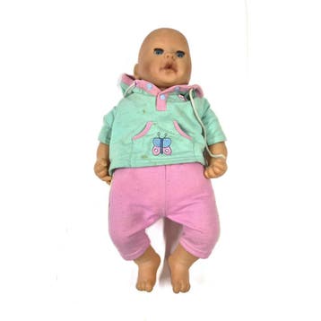 Zapf Creations babypop 'Annabel' D96467 met blauwe slaapogen, Verzenden, Gebruikt