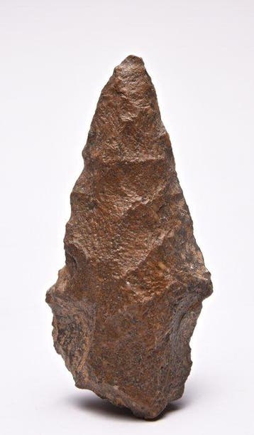 Paleolithisch jasper Handbijl