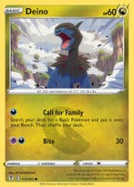 deino 113/203 evolving skies, Ophalen of Verzenden, Nieuw, Losse kaart, Foil