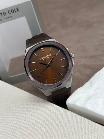 Kenneth Cole - Brown Dial - Zonder minimumprijs -, Nieuw