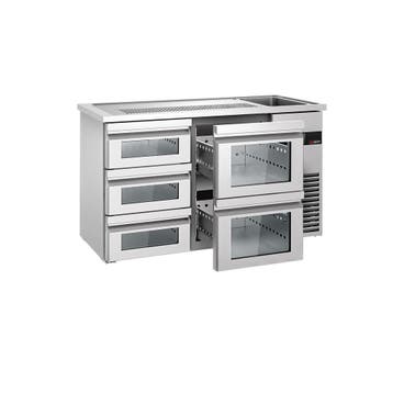 GGM Gastro | Bierkoeling PREMIUM - 1550x700mm - 5 laden |, Verzenden, Nieuw in verpakking