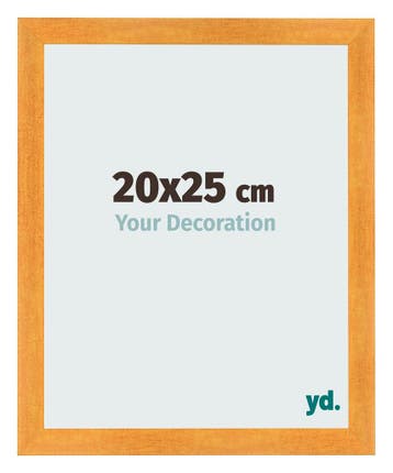 Fotolijst 20x25 cm - Oranje - MDF - Pisa, Verzenden, Nieuw