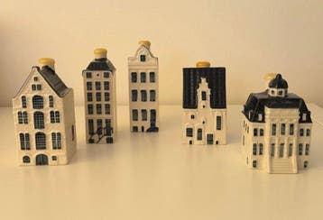 KLM-huisje - Vijf KLM-huisjes