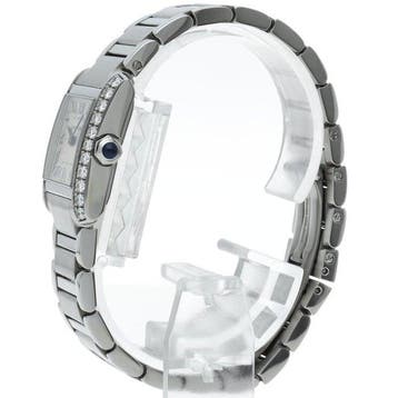 Cartier - Tank Française SM Watch Diamond Bezel - W4TA0020 -, Nieuw