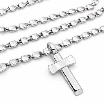 Chimento - Ketting met hanger - 18 karaat Witgoud - Gemaakt
