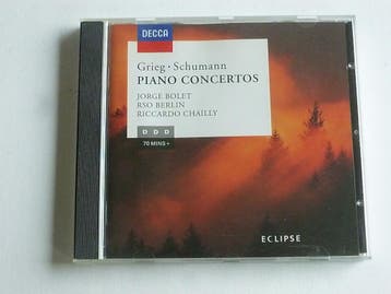 Grieg, Schumann - Piano Concerto / Jorge Bolet, Riccardo Cha, Ophalen of Verzenden, Zo goed als nieuw