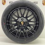 Porsche Cayenne ORIGINELE 20inch RS Spyder zwart met banden, Auto-onderdelen, Banden en Velgen, Ophalen, Gebruikt, 275 mm, Banden en Velgen