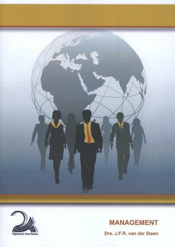 Management - Drs. J.F.R. van der Steen 9789460881282, Boeken, Verzenden, Zo goed als nieuw, Drs. J.F.R. van der Steen