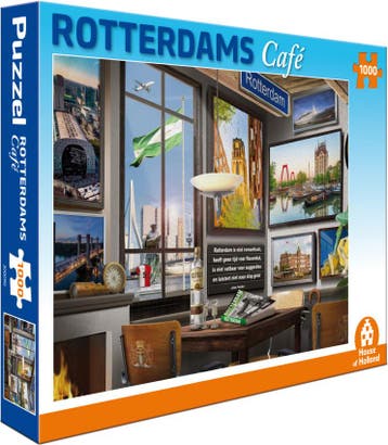 Rotterdams Café Puzzel (1000 stukjes) | House of Holland -, Verzenden, Nieuw